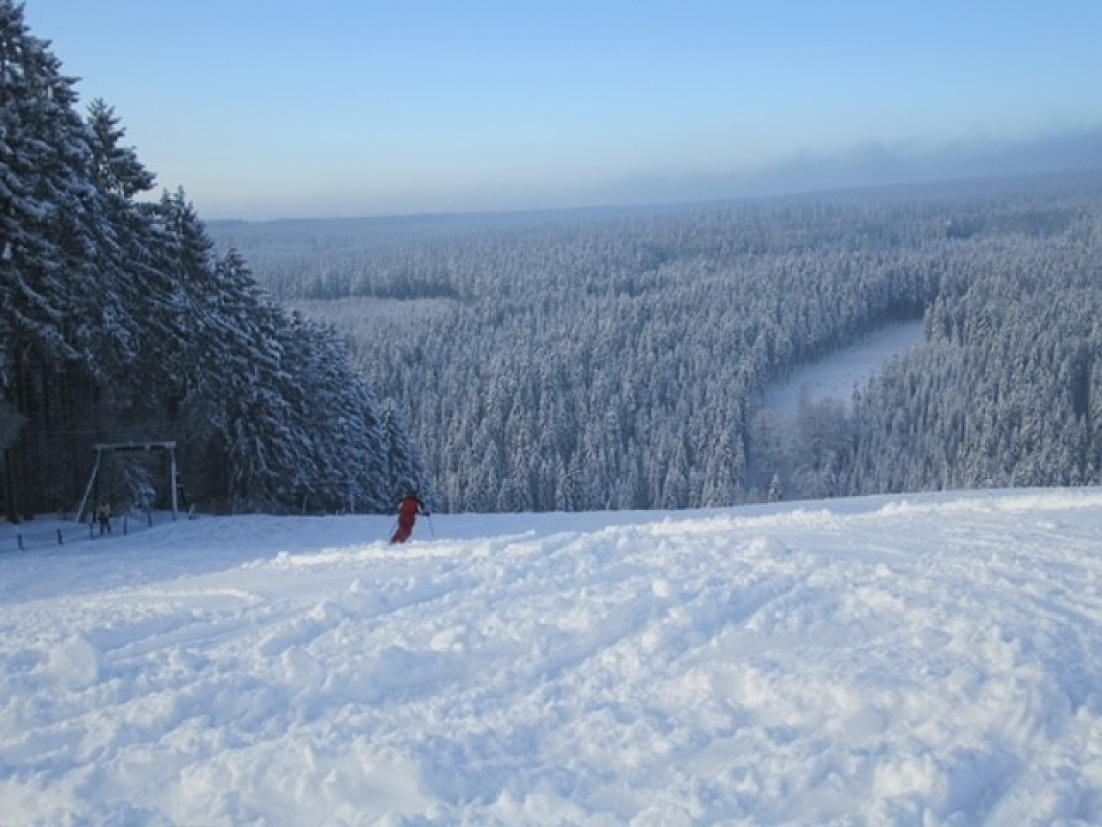 Paysage ovifat ski alpin