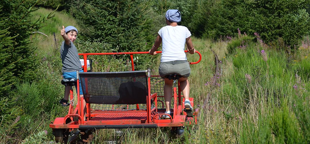 Railbikes des hautes fagnes