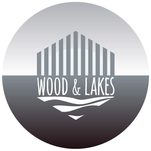 logo wood and lake